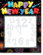 Paper So Pretty - Blank Designer Papers (Happy New Year Party) (DP1107)